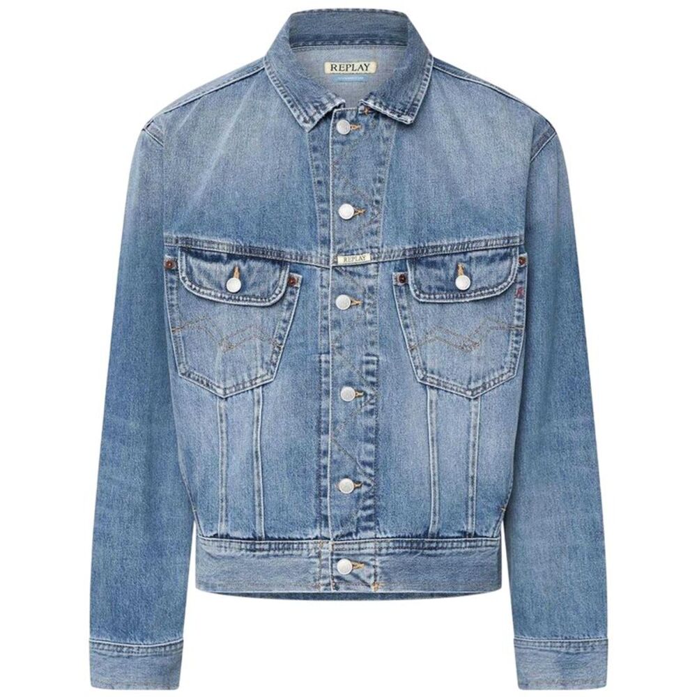 Replay Mens 9zero1 Denim Jacket / Blue